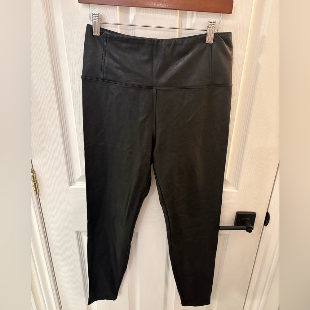 Tinsel Black Faux Leather Apparel